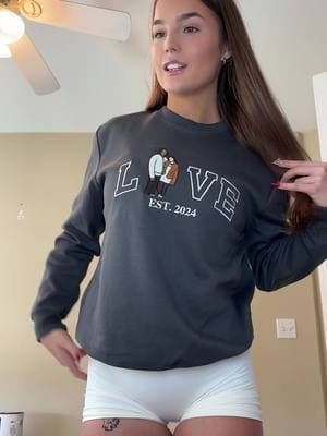 I am in love with this sweatshirt🤩🤩🤩🤩 #Valentinesdaygift #bestgift #customizedgift #2025NewYearGift