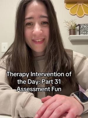 You could also do movements as well! #missgabby #therapytiktok #therapistsontiktok #therapyinterventions #assessment #MentalHealth 