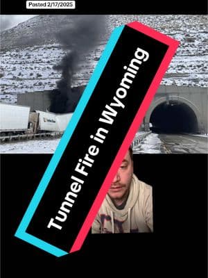 Green River Tunnel Fire #disastroushistory #history #disasters #wyoming #fire #crash 