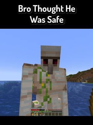 Bro Thought He Was Safe In Minecraft #Minecraft #funnymoments #mcyt #mc #minecraftmemes 