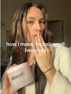 Did I mention IT SMELLS HEAVENLY  #frenshe #hairmask #affordablehaircare #creatorsearchinsights 