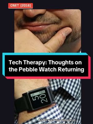 The #Pebble watch is making a comeback now, in 2025. For CNET Editor at Large @scottstein89, this return brings him back to 2014 where he can almost always be seen wearing this #digitalwatch ⌚️. Here’s his thoughts on this comeback after talking with Pebble’s founder. #tech #techtok #pebblewatch #fitbit #kickstarter #techtherapy #smartwatch #wearables #technews #hottake #reviewer 