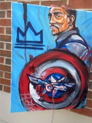 @Anthony Mackie #captainamerica #anthonymackie #morehouse #spelman #auc #morrisbrowncollege #artist 