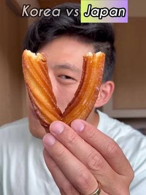 Korean Cheese Bread vs Japanese Churro, which country wins? #hungryfam #SnackTime #mukbangvideo #foodlovers #foodasmr #tastetest #foodreview #eatwithme #foodies #foodvlog #foodadventure