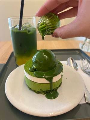 There can never too much matcha 🍵 💚📍IPPUKU&MATCHA yoyogi uehara store    Japan, 〒151-0064 Tokyo, Shibuya, Uehara, 3 Chome−44−11 第一高宏ビル B1 #matcha #matchalatte #japan #cafe #japanesefood #japanlife #tokyo #matchalover #matchatea #kyoto #kyotojapan #tokyojapan #cheesecake #japantravel #japantrip 