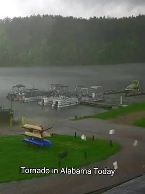 Tornado 🌪️ in Alabama today #tornado #USA #staysafe #alabama #storm #severeweather #fyp 