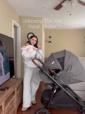 Loving this stroller! It feels very sturdy, a bit heavy 😅. But, I was used to my old light weight travel strollers that lasted until Ari was 4 😃 Love that it has a cacoon style bassinet. And the fact that it has a huge canopy is one of the main reasons I wanted the Hazel instead of their travel system. I just wish it came in all black 😬 @Joie Baby USA #joiebaby #joiehazel #strollerunboxing #joiestroller #babygear #babystroller #babytok 