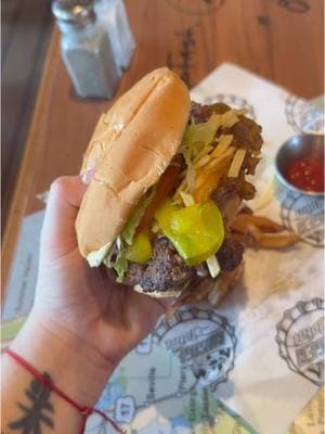 Dont talk to me until i’ve AT LEAST had my guy’s burger!!!!🤣🍔   #carnival #carnivalcruise #guysburger #guysburgerjoint #canivalfood #cruiselife #cruisefood #carnivalcruiseline  @carnival 