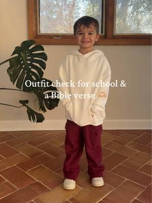 Can’t believe he will be 6 in a few days 🥺 #colossians #outfitcheckforschool #whatbeauwears #kidsoutfitinspo 