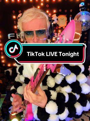 Tonight on #TikTokLive 🎧 #bassplayer #bassist #bassguitar #bassguitarist #bassistsoftiktok #tiktokbassist #bassplayersoftiktok #tiktoklive_us @tiktoklive_us 