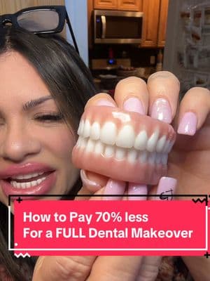 Go to the link in my bio and click on Snap in Dentures and pay 70% less #dentaltourism #cancunmexico @Cancun Cosmetic Dentistry #snapindentures #dentalmakeover 