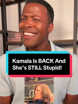 Kamala Is BACK And She’s STILL Stupid! #kamalaharris #kamala #BlackTikTok 