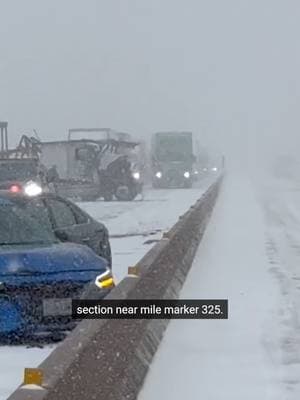 Deteriorating conditions have caused a multi-vehicle pileup on snowy I-44 in Oklahoma. Storm tracker @charlespeekwx reports on what's happening. #winterstorm #weather #stormtracker #weathertv #winter #weathertok #foryou #fyp #wx #winterstorm2025 #winterstormkingston #snow #weatherchannel #alert