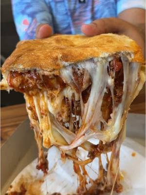 The CHEESY BEEF BOLOGNESE CALZONE from @Rocco Pizza Bed Stuy in Brooklyn, NYC! 🧀🍕🔥🤤 Insanely delicious. #DEVOURPOWER #fyp #foryou #foodtiktok #foodies #foodblog #calzone #cheese #italianfood #italian #roccospizza #bedstuy #brooklyn #pizza #cooking #Recipe 