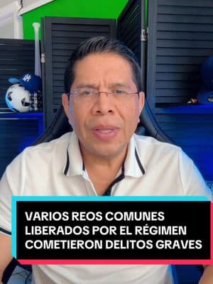 Varios reos comunes liberados por el régimen cometieron delitos graves #reoscomunes #carcel #elchipote #managua #sosnicaragualibre #nicaragua #chayomurillo #dictaduradenicaragua #nicaraguatiktoks #azulyblanco😍💙 