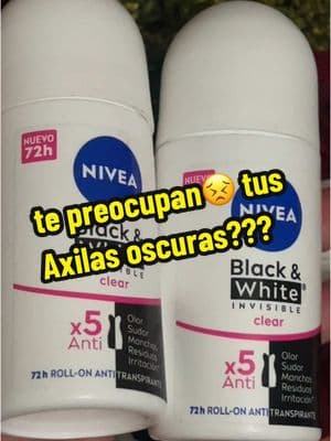 #desodorantes #quitamanchas #aclararlapiel #axilasoscuras #ropanegra #proteccion #malolordeaxilas el uso continuo de este producto te dara unas axilas lindas y libres de manchas ❤️