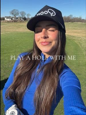 Let’s play a hole together⛳️ #par #par3 #playaholewithme #golfwithme #golf #golfgirl #golftok #golftiktok #golftiktoks #golfing #golfswing #golfaesthetic 