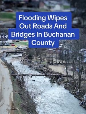 Flooding in Buchanan County, Virginia, left roads washed out, power lines down, and schools closed. Here’s a look at the destruction left behind. #TheWeatherChannel #fyp #weathertok #weatherchannel #weather #forecast #flooding #severeweather