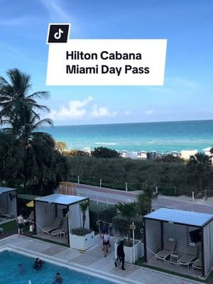 If you’re in Miami and need a relaxing day then the @hilton Cabana Miami day pass is perfect for you. You can enjoy their 2 pools & jacuzzi, beach, reserve a cabana or daybed and the food & drinks are good too! ☀️🏝️ @ResortPass  📍 Hilton Cabana Miami Beach Resort #hiltoncabana #hiltonhotel #daypass #resortpass #miami #miamibeach #southbeach #visitflorida #visitmiami #miamihotels #hiltonhonors 