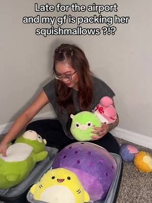 TSA is gonna love this one 🤭 Post your Squad and tag us for a chance to be featured every week! #squishmallows #squishtok #squishmallowssquad 🎥: @Trusty and Lana 