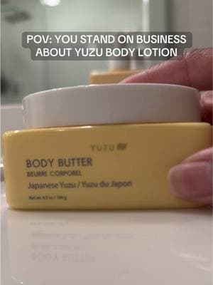 We’re moisturized over here 😎 #yuzu #bodylotion #moisturizerviral #bodylotion @yuzusoap 