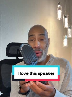 I am loving this speaker! #keithharley #lifestyleinfluencer #bluetoothspeaker #getit #TikTokShop 