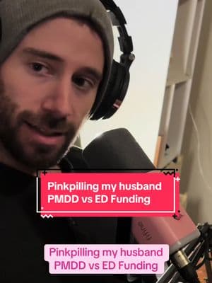 Pinkpilling my husband  PMDD vs ED Funding #endo #endometriosis #womenshealth #womensreproductivehealth #reproductivehealthcare #research #funding #ed #women #men #menshealth #pregnancy #childbirth #MomsofTikTok #pinkpill #pinkpilled #pinkpilling #pinkpillrx #husband #husbandsoftiktok #qa #qanda #pmdd #autoimmunedisease @jeppers128 