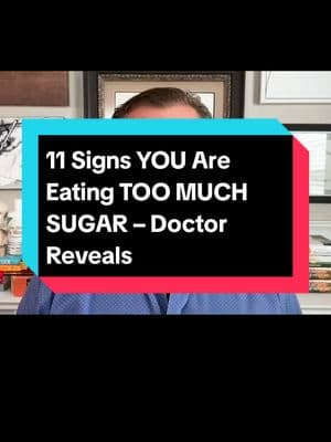 11 Signs YOU Are Eating TOO MUCH SUGAR – Doctor Reveals #TooMuchSugar #SugarIntake #HealthWarning #nutritiontips #Wellness #HealthyLiving #BloodSugar #DrMandell #DietTips #SugarDetox 