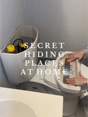 Secret hiding spots in your home to keep your valuables and cash safe - especially if you don’t have a safe. These clever places will make it hard for robbers to find your things🙏🏼 #hometips #homesafety #homesecurity #homesafe #housesafetytips #homesecuritytips #girlssecurity #safety #becareful #becarefull #valuable #womensafety #womansecurity #womensafetytips  #housetips #homesecuritymeasures