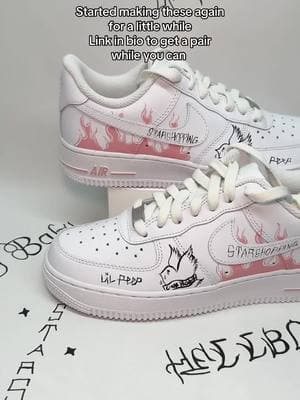 Link in bio for a limited time #lilpeep #lilpeep🖤 #gothboiclique #rosecoastcustoms #customairforce1 