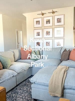 The absolute best sectional on the market especially for families, price point is amazing and it’s so comfortable. Being incredibly easy to wash is a plus  @Albany Park #gifted #kovasection #albanyparksectional #familysectional #sectional 