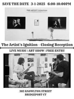 Chappell Roan hits so different on the sax. Come hang at our upcoming gallery reception/ art party! #bridgeportct #connecticut #thingstodobridgeport #filmphotography #galleryexhibition #livemusic #saxaphone 