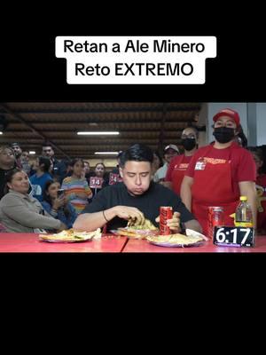 Retan a Ale Minero  Reto EXTREMO #usa_tiktok #aleminero #foodtiktok #foryoupage #fypシ 