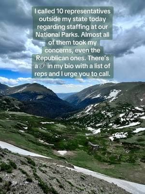 Is there interest in a script or what I said to them? I could at least post about my talking points if there is interest. #nationalparks #saveourparks #callyourreps #congress #nationalparkservice #nps #publicland #conservation #Hiking #camping #backpacking #Outdoors #nature 