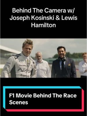 Joseph Kosinski & Lewis Hamilton take us behind the camera for the heart-pounding race sequences in #F1Movie - In theaters June 27. #bradpitt #lewishamilton #movietok #movie #firstlook 