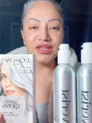 @Silverist Haircare #silverfox #beautyover50 #genx #selflove #wisdomhighlights #silversisters #grayhair #grayhairinfluencer #greyhair #lorealhairgloss #lorealparis 