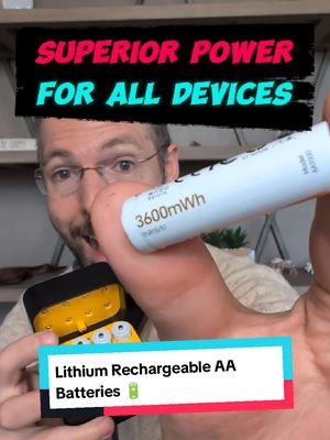 Lithium is the future of AA batteries. Once you use these you'll never want to waste money on rechargeable or disposable batteries again. #aabatteries #aabattery #rechargeablebatteries #tiktokshopcreatorpicks #LifeHack #lifehacks #tiktokmademebuyit @Photoolex_US 