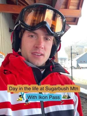 Just your average day in the life with @ikonpass ⛷️⛳☕. Had a blast exploring the entire destination. From the slopes to the golf sim, @Sugarbush VT had everything I needed and more. #IkonPass #Sugarbush #ad