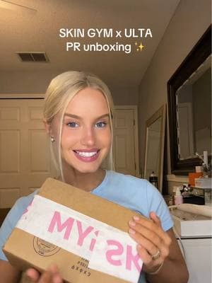 @skingym is now at @Ulta Beauty 🤭🫶🏽✨ skin gym PR unboxing! have you ever heard of an LED guasha?! #skingym #pr #prunboxing #unboxing #unboxingvideo #haul #ulta #ultahaul #guasha #ledguasha #mouthtape #cryotherapy #fyp #foryoupage #skincare 