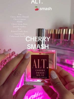 Smelling like cherries 🍒 @ALT. Fragrances #cherrysmash #altfragrances #fragrances #cherry #cherryfragrance #cherryperfume #spotlightfinds #ttslevelup #tiktokshoploveatfirstfind #lovelanguage #cherrysmashperfume 