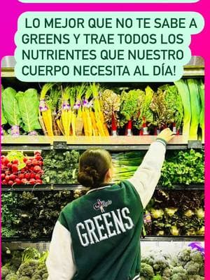 ♻️🥦🫐 Un scoop de GREENS al día, contiene la combinación de más de 21 vegetales, hortalizas y frutas  en polvo, convirtiendo este #productonatural es un #superalimento por su enorme riqueza en nutrientes y bajo nivel calórico, brindando enormes beneficios a nuestra salud y bienestar ✅ . 🔗 Haz tu compra en mi #linkinbio  . #greens #veggies #healthyliving #greenjuice #vegetales #superfood #jugosverdes #bebidassaludables 