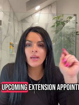 Get ready for your next hair extension appointment with these 3 tips ! #extensionspecialist #extensionbar #washhingtontownshipnj #hairextensions 