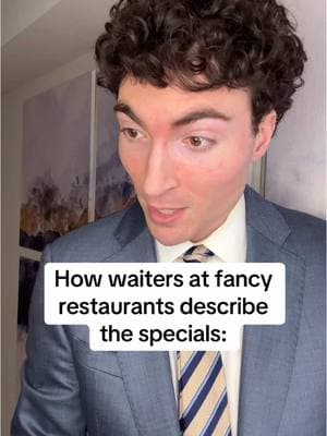 Just gotta nod your head along like you understand what they’re saying 😂 #restaurant #waiter #waiterslife #diningout #sketchcomedy 