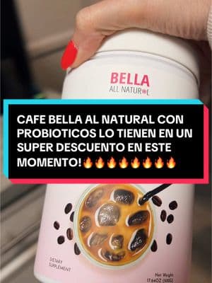 This coffee helped me to achieve my goals! #bellaallnatural #cafebellaalnatural #cafeconprobioticos #womensprobiotics #womenswellness #flashsale #cafeprobioticos 