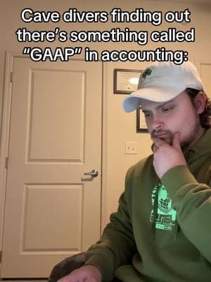 Can easily squeeze thru there #accounting #finance #cpa #exam #student #big4 #public #study #financial #statements #balance #sheet #income #statement #cash #excel #theaccountingrapper #cave #cavediver #caver 