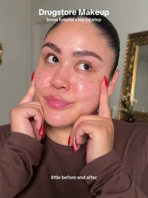 for my girlies on live asking for my brow routine 🫶🏼 & its with drugstore makeup! yay! 🙌🏼  @revlon micro brow - dark brown @Maybelline NY - super lock brow gel  #browroutine #browtutorial #stepbysteptutorial #stepbystepmakeup #drugstoremakeup 