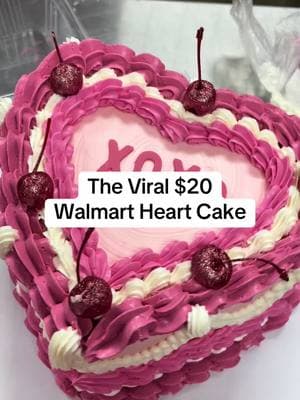 ❤️🫶🏽 Bakers and treat makers have had a rough week here on tik tok so just want to spread some positive vibes 💞 #walmartcake #walmartheartcake #viralheartcake #baker #bakersoftiktok #bakerytiktok #walmart #vintagecake #vintagecakes #bakingclass #cakeclass 