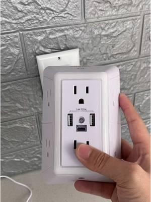 This smart and safe power strip is now available with free shipping and a discount.hurry and click the link to check it out!#powerstrip #fyp #fouyou #TikTokShop #poweroutlet #gift #walloutlet #Home #fypシ #power #homeimprovement 