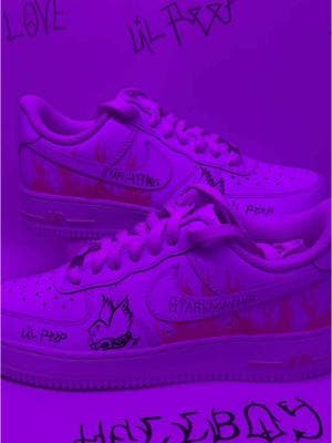 @ someone who should buy you these #lilpeep🖤 #lilpeep #gothboiclique #rosecoastcustoms #lilpeepart #customsneakers #customairforce1 