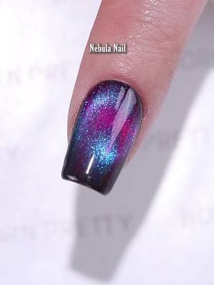 new galaxy nail art design🌌🌠🔮🪐 Using #bornpretty 🌌6 Colors Galaxies Glass Cat Magnetic Gel Polish Set (60235) 💅Super Top Coat (58775) Visit bornpretty.com and search the product id to find more colors🤩 #nailart #nailsdesign #gelnails #naillover #galaxynails #nails2inspire #nailartist #cateyenails #shinynails #squarenails #allshineonme #nails💅 #fypシ゚ 